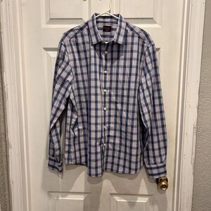 UNTUCKit Keaton Shirt Adult Mens XL Long Sleeve Button Up‎ 40461 Purple